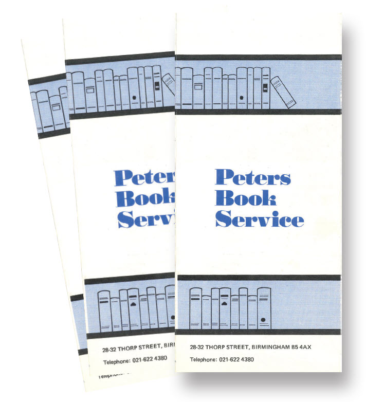 Peters Book Service Leaflet